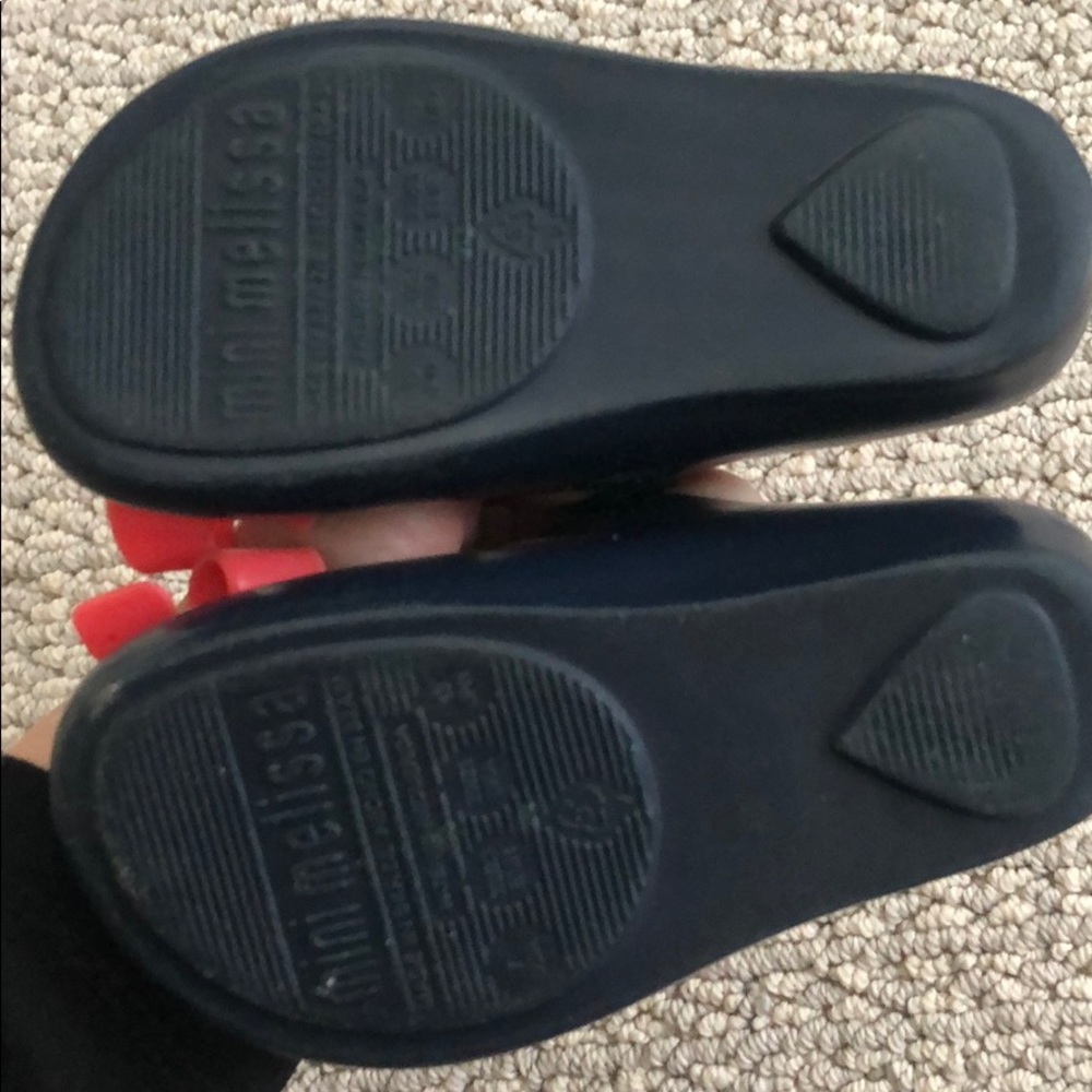 Mini Melissa bow flat - Picture 2 of 3